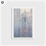 The Portal of Rouen Cathedral in Morning Light - クロード モネ Postcard.