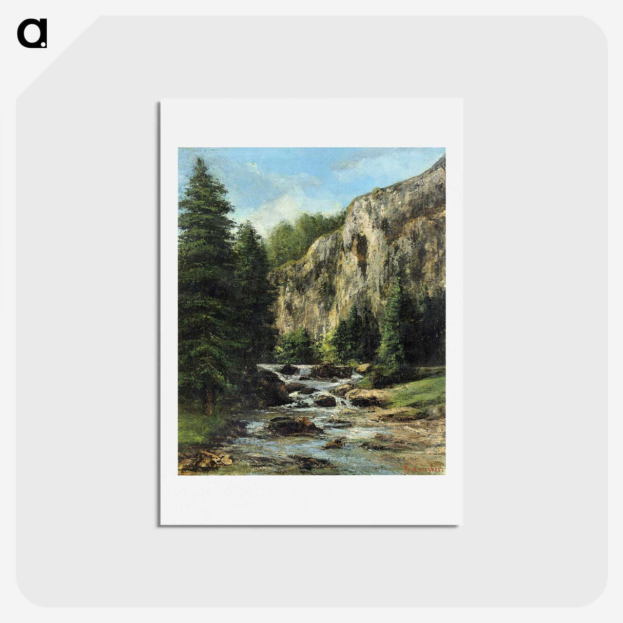 3-67_Gustave-Courbet_hagaki
