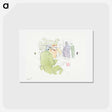 アートポストカード-Snobbery - アンリ ド トゥールーズ ロートレック Postcard.