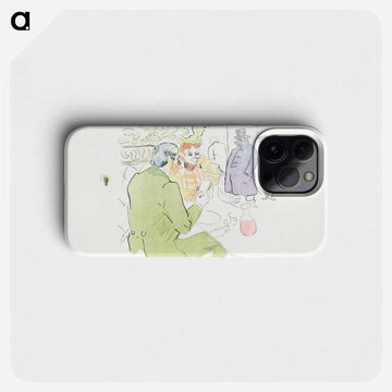 Snobbery - アンリ ド トゥールーズ ロートレック Phone Case.