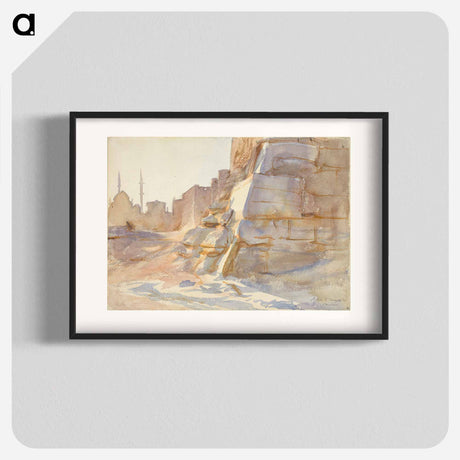 アートポスター-Cairo - ジョン シンガー サージェント Poster.