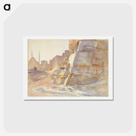アートポストカード-Cairo - ジョン シンガー サージェント Postcard.