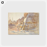 アートポストカード-Cairo - ジョン シンガー サージェント Postcard.