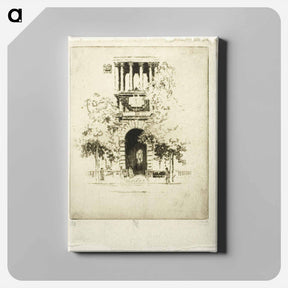 アートパネル-King's College, Embankment Gate
 - ジョセフ ペネル Canvas.