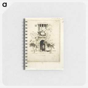 アートメモ帳-King's College, Embankment Gate
 - ジョセフ ペネル Memo.