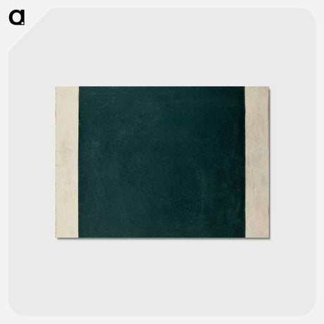 アートポストカード-Black Square (4th version) - カジミール マレーヴィチ Postcard.
