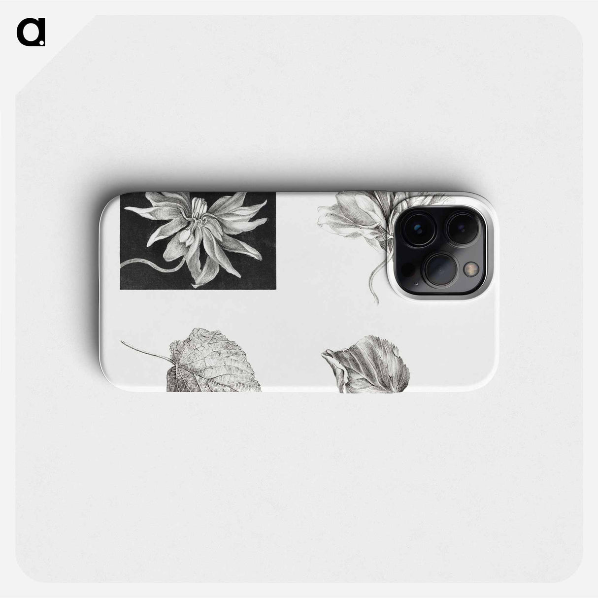 Flowers and Leaves - Theo Van Hoytema Phone Case.