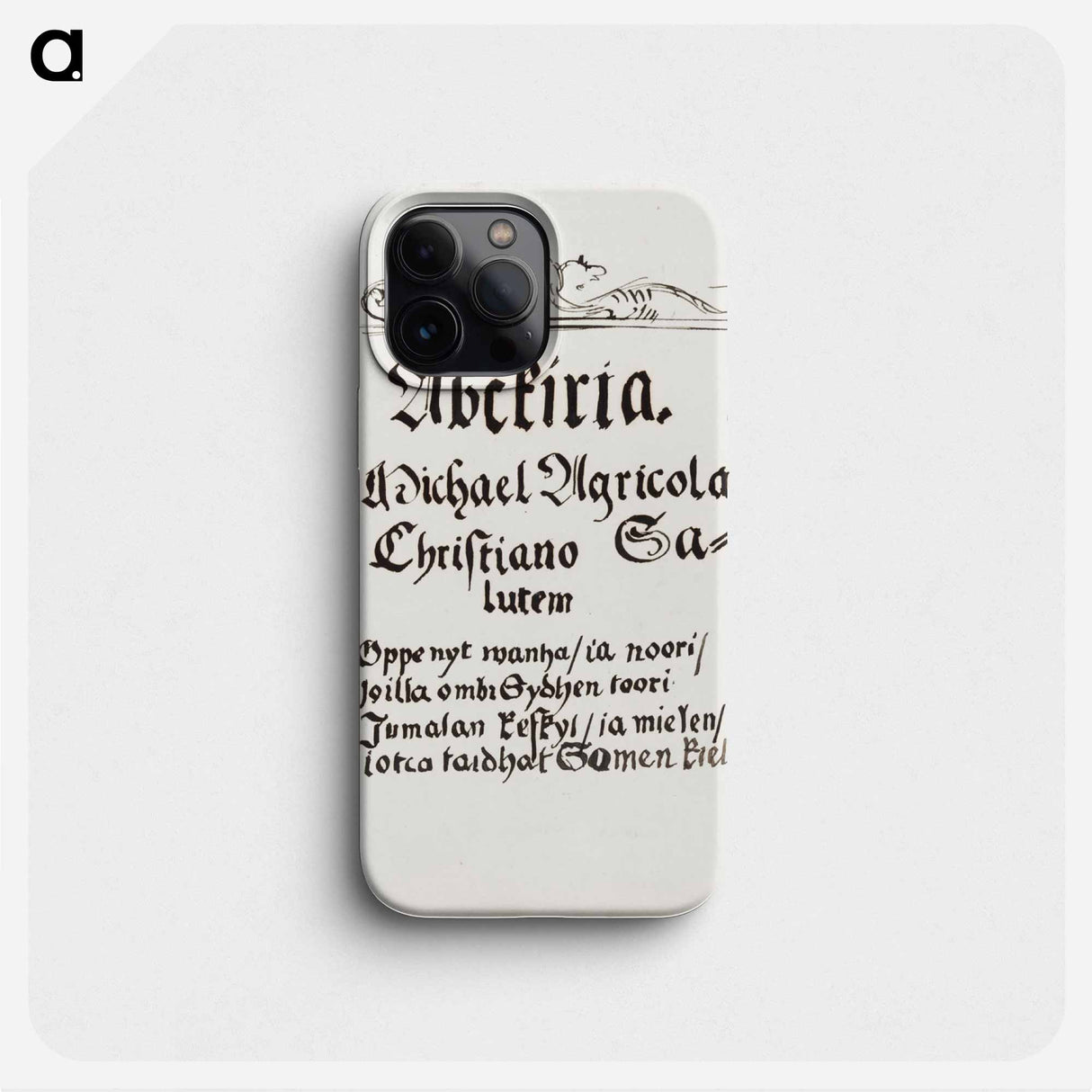 (unknown) part of a sketchbook - アルバート エーデルフェルト Phone Case.