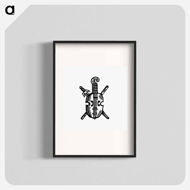 アートポスター-Citole and Sword
 - 大英図書館 Poster.