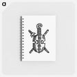 アートメモ帳-Citole and Sword
 - 大英図書館 Memo.