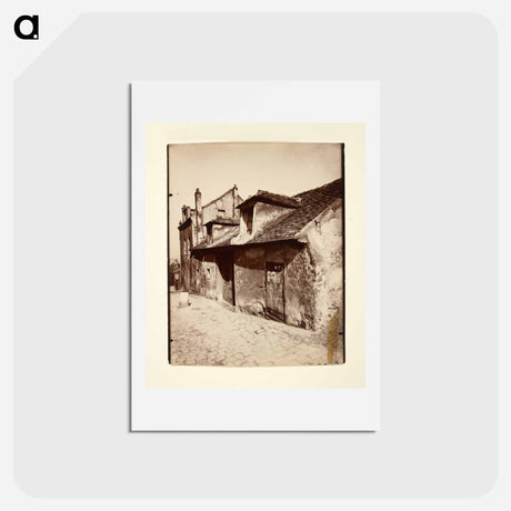 アートポストカード-Maison de Musette
 - ウジェーヌ アジェ Postcard.