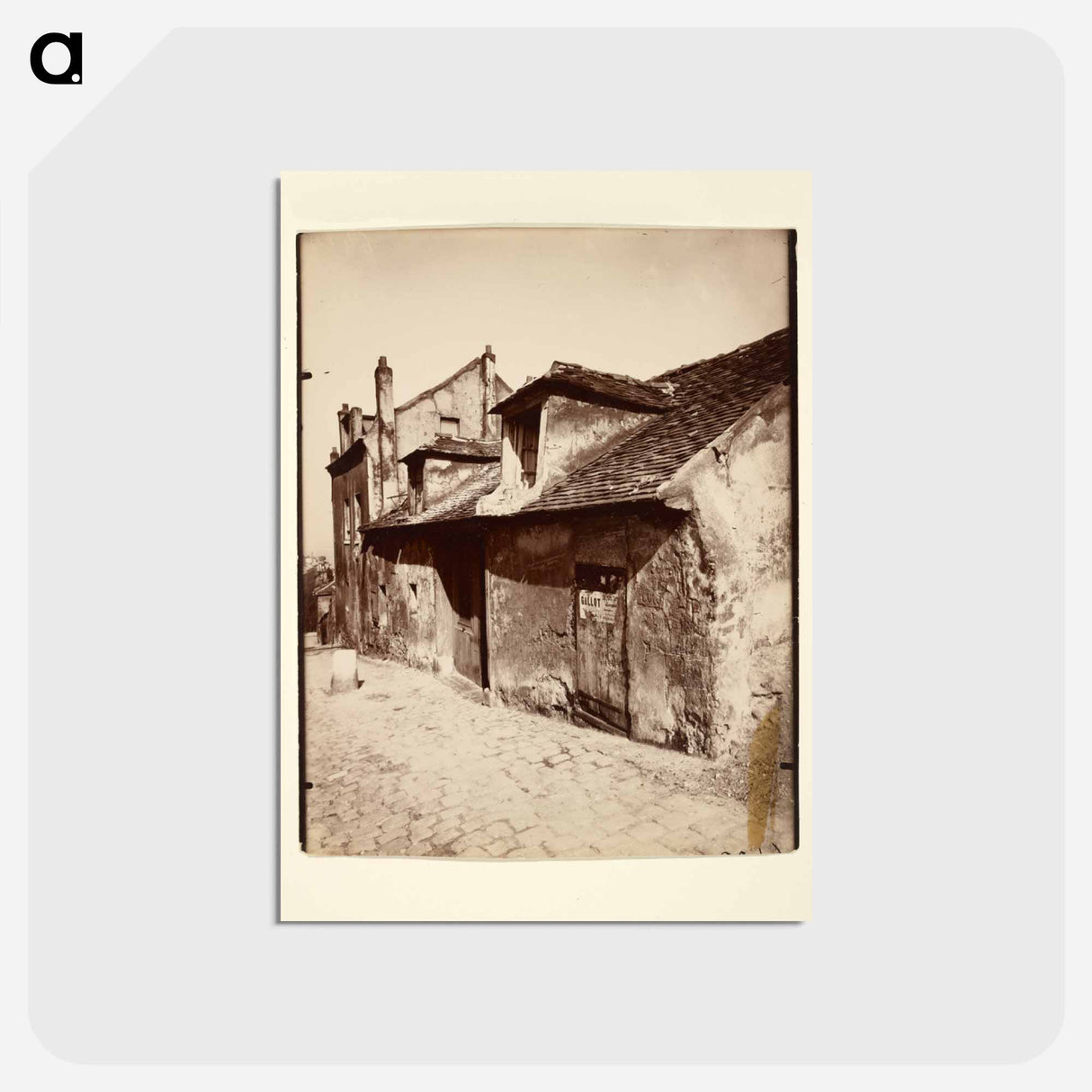アートポストカード-Maison de Musette
 - ウジェーヌ アジェ Postcard.