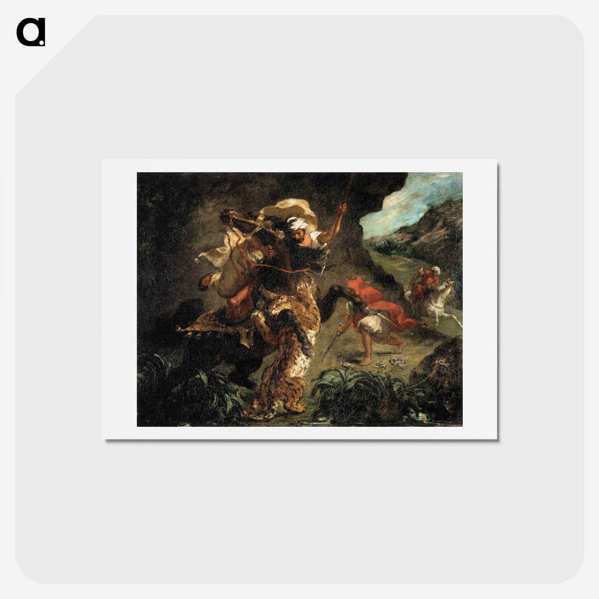 3-68_Eugene-Delacroix_hagaki