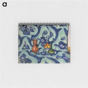 アートメモ帳-Still Life with Blue Tablecloth - アンリ マティス Memo.