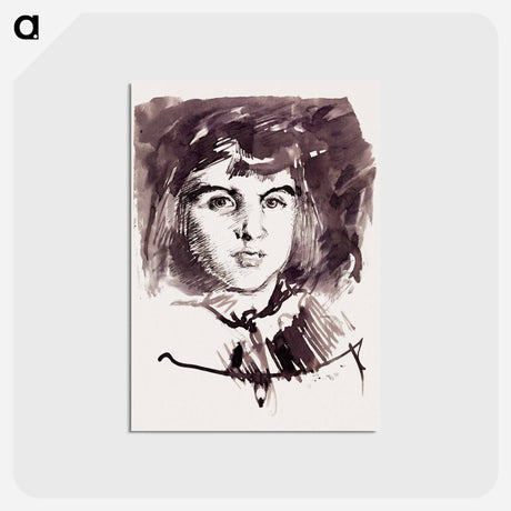 アートポストカード-Marie-Louise Pailleron - ジョン シンガー サージェント Postcard.