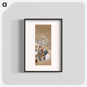 アートポスター-Katsushika Hokusai’s shopfront - 葛飾 北斎 Poster.
