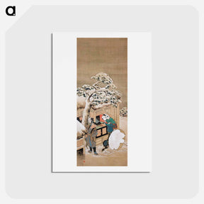 アートポストカード-Katsushika Hokusai’s shopfront - 葛飾 北斎 Postcard.