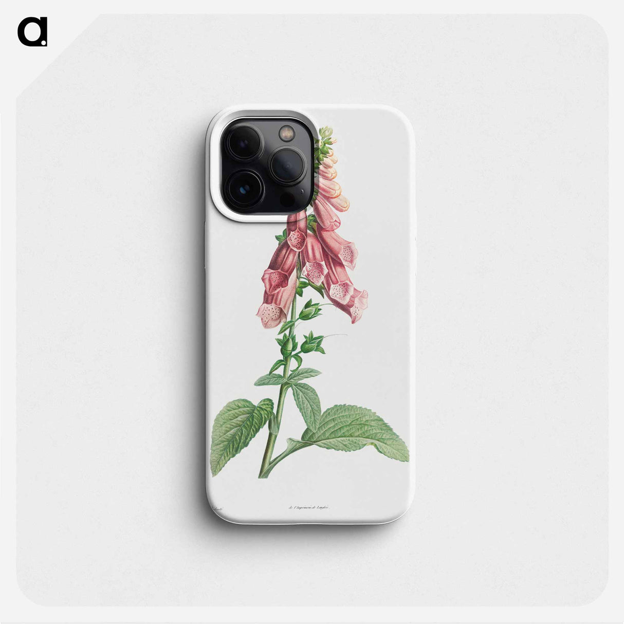 Foxgloves - Pierre Joseph Redouté Phone Case.