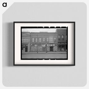 アートポスター-Sign in Store, Aledo
 - ラッセル リー Poster.