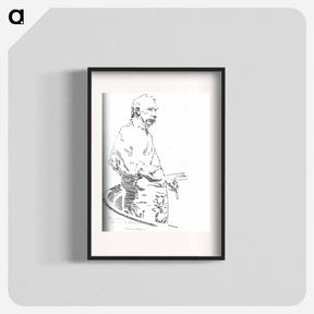 アートポスター-Portrait - トーマス エイキンズ Poster.