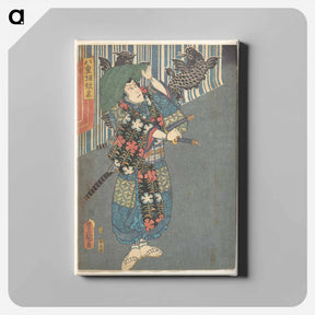 アートパネル-Utagawa Kunisada Print
 - 歌川 国貞 Canvas.