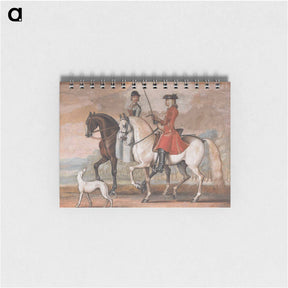 アートメモ帳-A Gentleman on a Managed Horse Riding Out With a Lady
 - イェール大学アートギャラリー Memo.