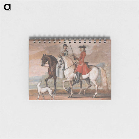 アートメモ帳-A Gentleman on a Managed Horse Riding Out With a Lady
 - イェール大学アートギャラリー Memo.