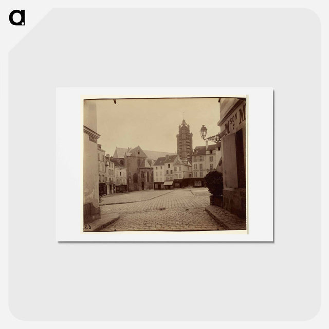 アートポストカード-Pontoise, Place du Grand Martroy
 - ウジェーヌ アジェ Postcard.