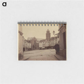 アートメモ帳-Pontoise, Place du Grand Martroy
 - ウジェーヌ アジェ Memo.