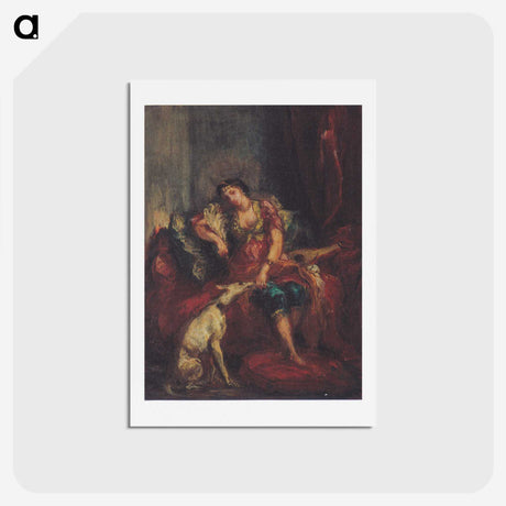 3-69_Eugene-Delacroix_hagaki