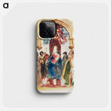 Madonna and Child and Saints - ジョン シンガー サージェント Phone Case.