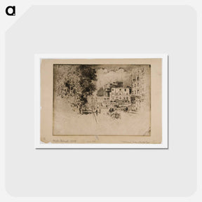 アートポストカード-Tyburn, The Motor Car
 - ジョセフ ペネル Postcard.