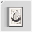 アートポスター-Katsushika Hokusai's bird - 葛飾 北斎 Poster.