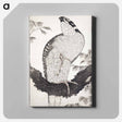 アートパネル-Katsushika Hokusai's bird - 葛飾 北斎 Canvas.