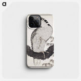 Katsushika Hokusai's bird - 葛飾 北斎 Phone Case.