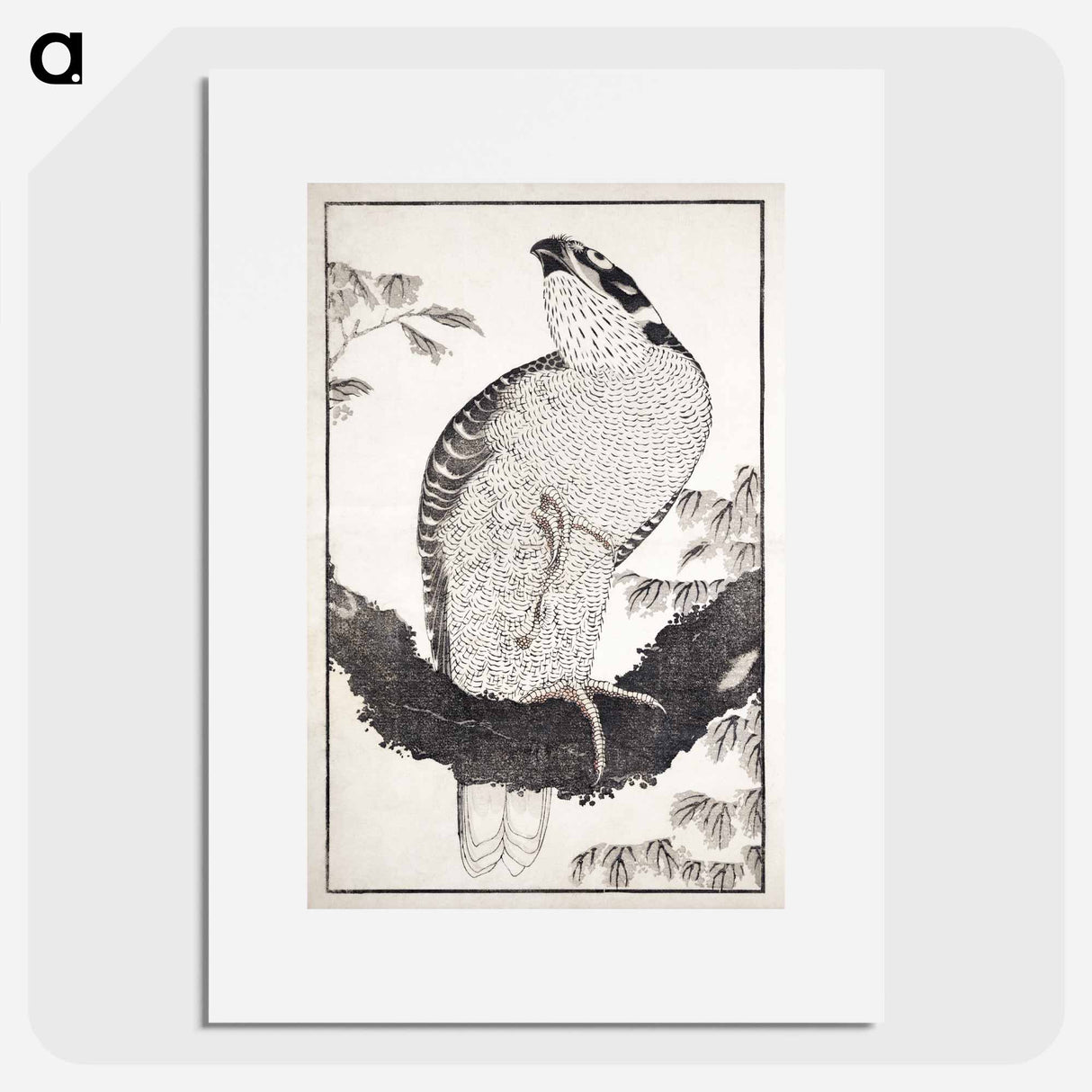 Katsushika Hokusai's bird - Katsushika Hokusai Poster.