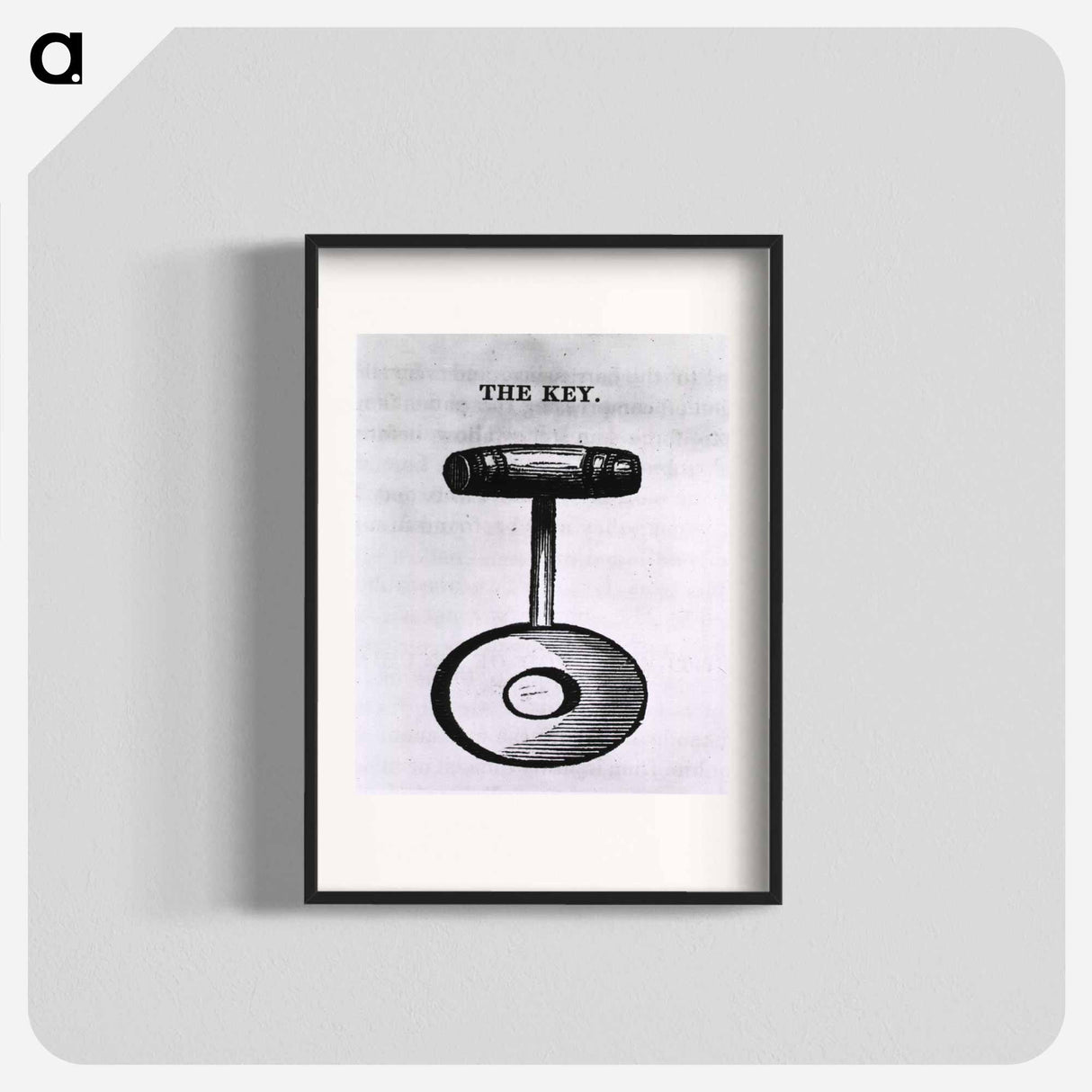 アートポスター-The Key
 - 国立医学図書館 Poster.