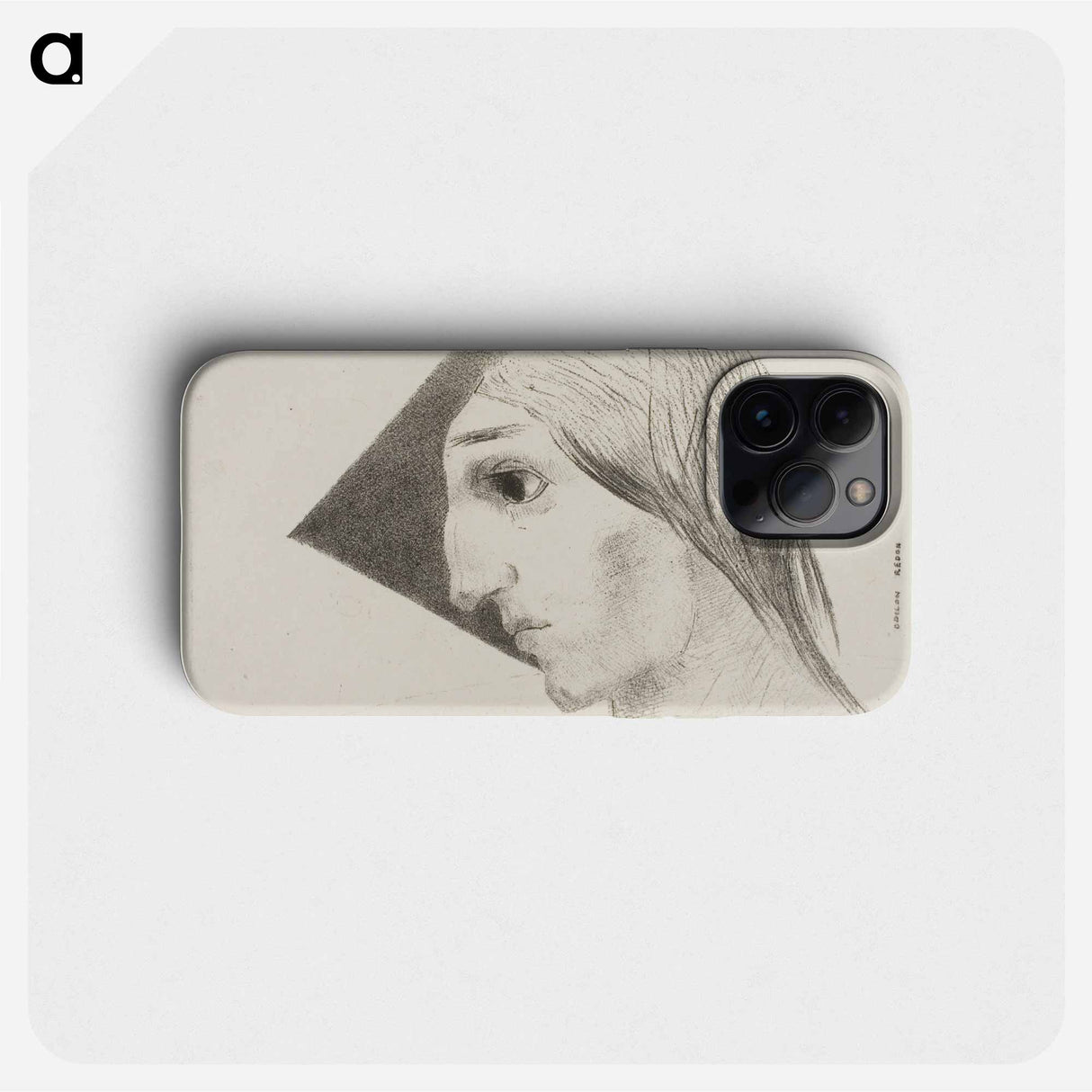 Madness - Odilon Redon Phone Case.