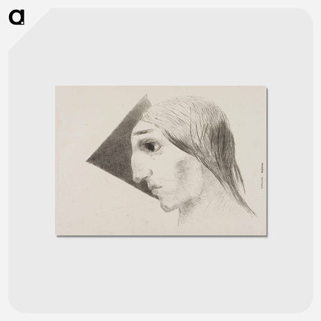 アートポストカード-Madness - オディロン ルドン Postcard.