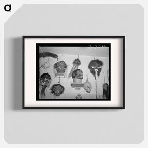 アートポスター-Homer Tate's Imagined Heads
 - ラッセル リー Poster.
