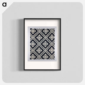 アートポスター-Geometric Bedding Cover
 - セントルイス美術館 Poster.