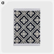 アートポストカード-Geometric Bedding Cover
 - セントルイス美術館 Postcard.