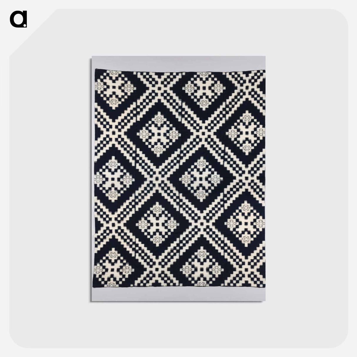 アートポストカード-Geometric Bedding Cover
 - セントルイス美術館 Postcard.
