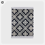 アートポストカード-Geometric Bedding Cover
 - セントルイス美術館 Postcard.