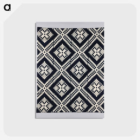 アートポストカード-Geometric Bedding Cover
 - セントルイス美術館 Postcard.