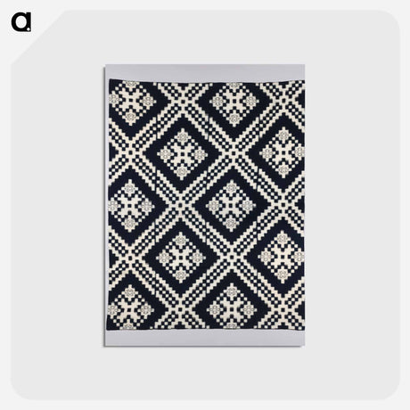 アートポストカード-Geometric Bedding Cover
 - セントルイス美術館 Postcard.