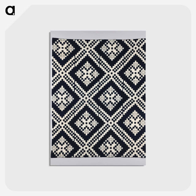 アートポストカード-Geometric Bedding Cover
 - セントルイス美術館 Postcard.