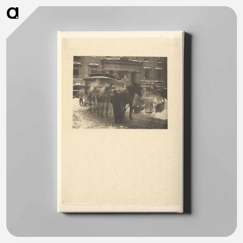 The Terminal - アルフレッド スティーグリッツ Canvas.