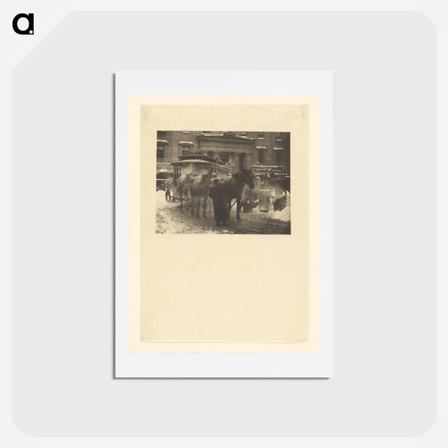 アートポストカード-The Terminal - アルフレッド スティーグリッツ Postcard.