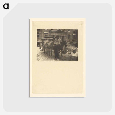 アートポストカード-The Terminal - アルフレッド スティーグリッツ Postcard.